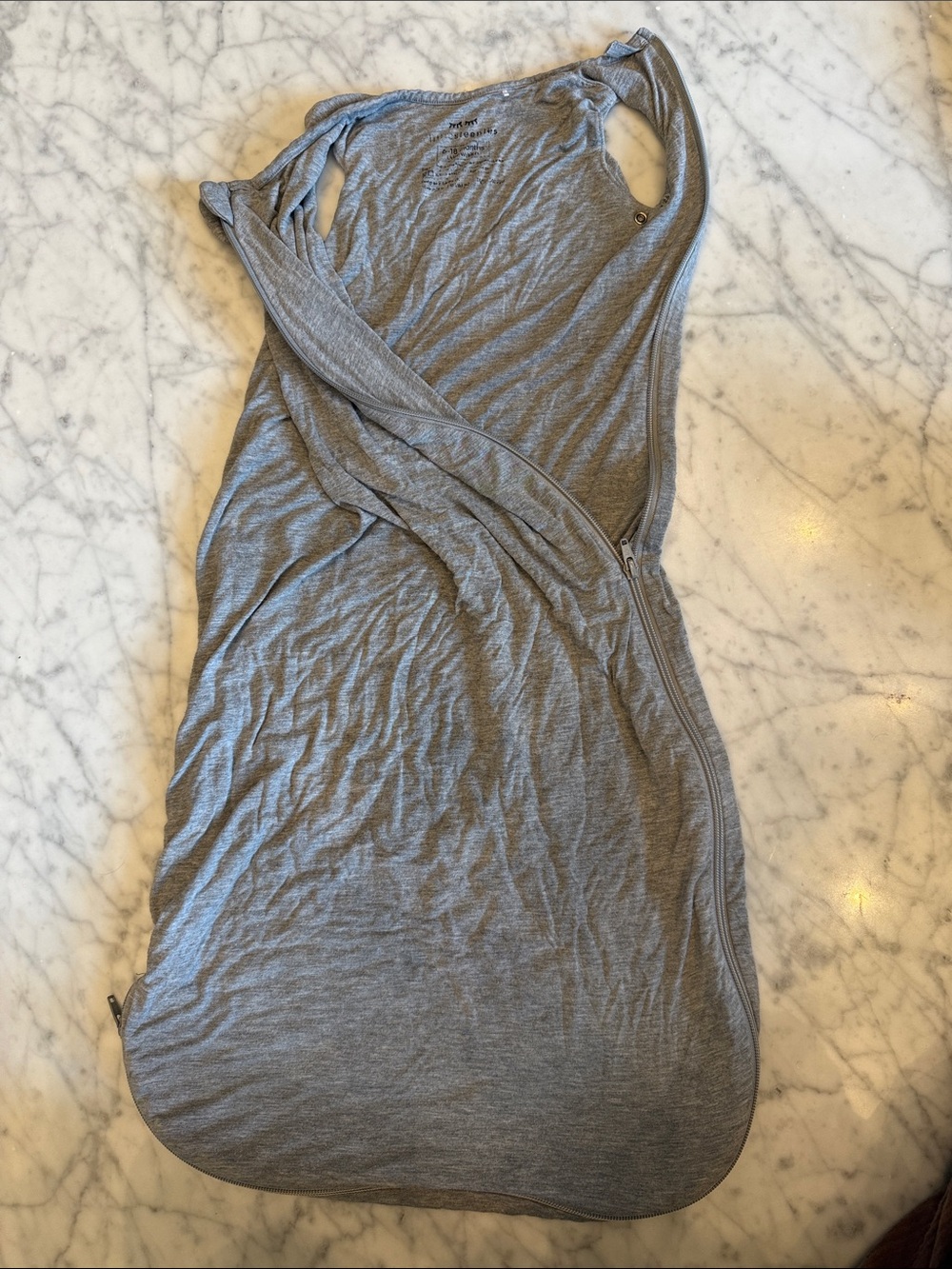 Little Sleepies Gray Baby Sleep Sack Swaddle